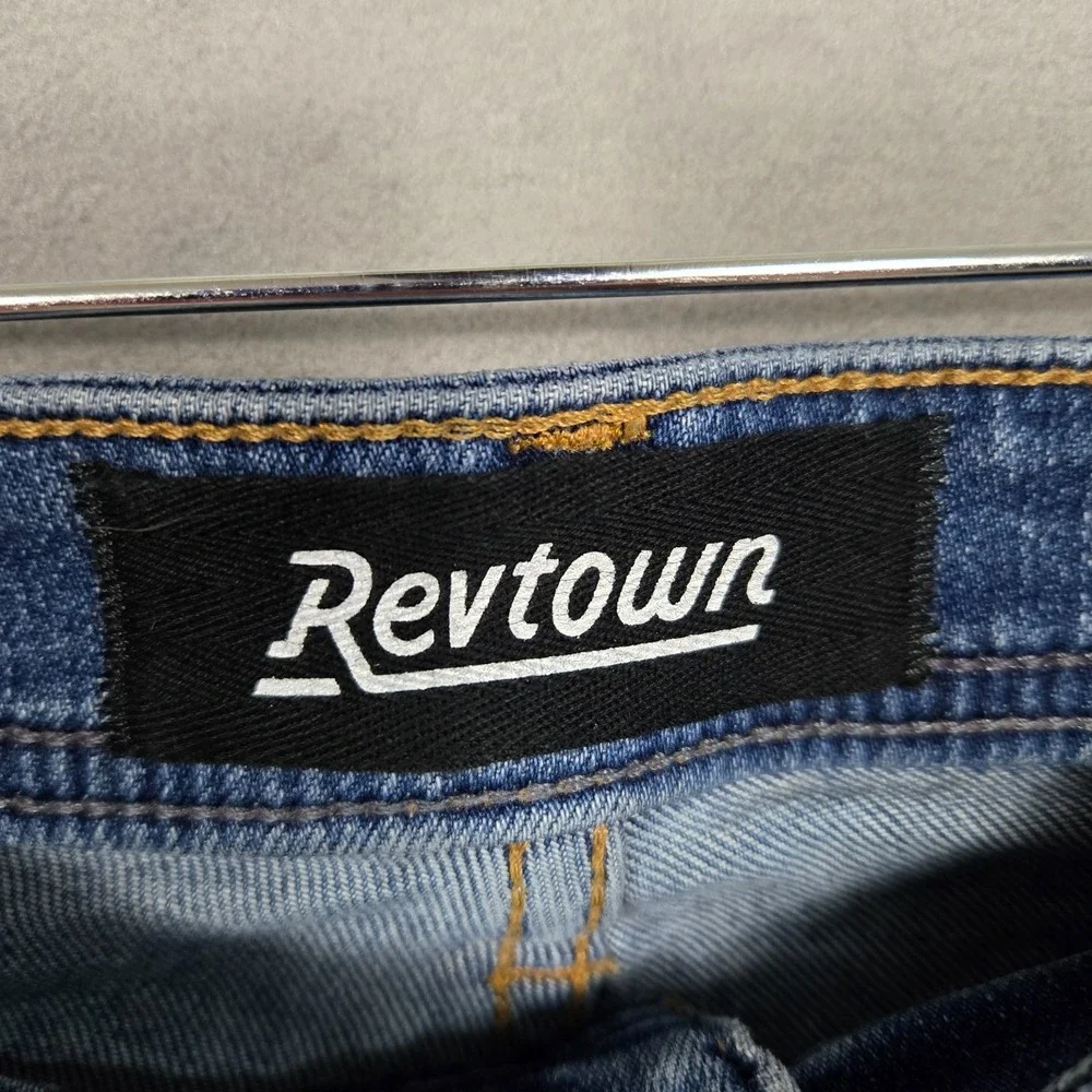 Revtown Jeans Men's 30x30 Decade Denim Tapered stretch blue